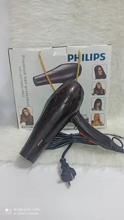 سشوار 5000 وات فیلیپس مدل PHILIPS PH-9833 اصل ھلند ـ موتور سنگین و دو موتورە - قاسمی مارکت