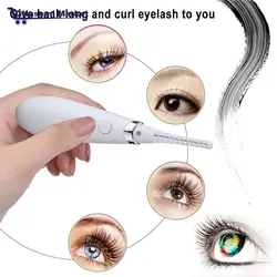 فرمژه برقی حرارتی شارژی 80 درجه سه بعدی  Heated Eyelash Curler