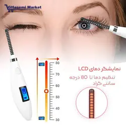 فرمژه برقی حرارتی شارژی 80 درجه سه بعدی  Heated Eyelash Curler