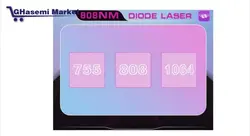 لیزر موهای زائد دیود 3 طول موج 755+1064NM+808NM