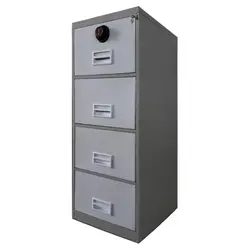 فایل 4 کشو فلزی رمزدار - همراه با رمز تایوانی - قصرچوب