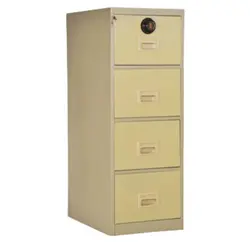 فایل 4 کشو فلزی رمزدار - همراه با رمز تایوانی - قصرچوب