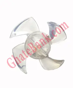 پروانه سشوار شیشه ای سایز ۴ قطر ۶/۵ سانتیمتر