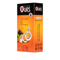 کاندوم خاردار ours هفت میوه تاخیری