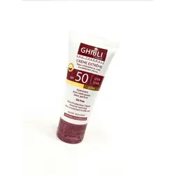 کرم ضد افتاب  رنگی جیبلی spf50 حجم 65 میل