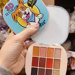 پالت سایه چشم فانتزی 12 رنگ via letvass