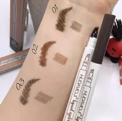 هاشور میکرو ابرو 4 خط هدی موجی