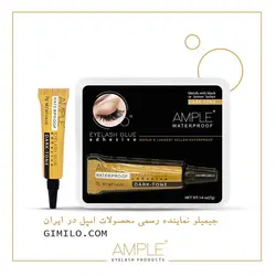 چسب مژه امپل مدل تیوپی مشکی ۷ گرمی Ample