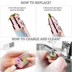 موزن ابرو و صورت مناسب خانم ها ا Eyebrow Trimmer For Ladies