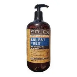 شامپو سولکس بدون سولفات حاوی روغن گیاه دم اسبی 1000 میلی لیتر: مراقبتی ایده آل برای موهای شما