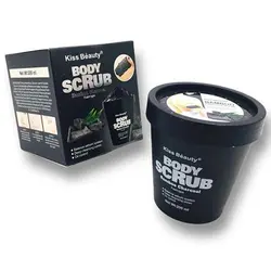 اسکراب بدن کیس بیوتی مدل زغال بامبو حجم 200 میل