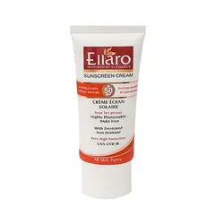 کرم ضد آفتاب الارو spf50 مناسب انواع پوست حجم 50 میل
