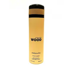 اسپری ضد تعریق مردانه جانوین مدل وود-john win  حجم 200 میلی لیتر