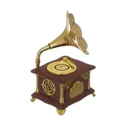 جعبه موزیکال طرح گرامافون