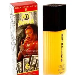 عطر ادوتویلت زنانه هات دلار حجم 100 میلی لیتر