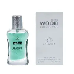 عطر جیبی مردانه ریو مدل وود سفید