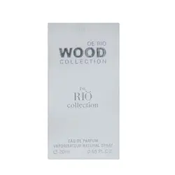 عطر جیبی مردانه ریو مدل وود سفید