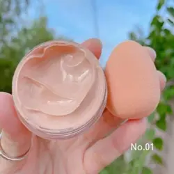 کرم پودر طرح هلو کیس بیوتی