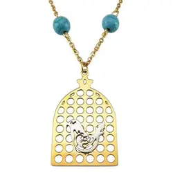 گردنبند اویز دخترانه مرغ امین