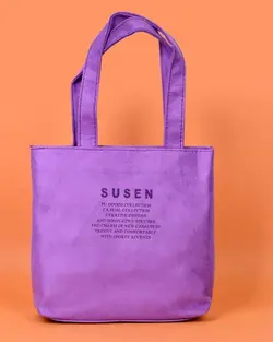 کیف دوشی دخترانه و زنانه مخملی مدل سوسن susen