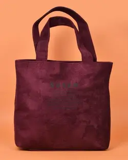 کیف دوشی دخترانه و زنانه مخملی مدل سوسن susen