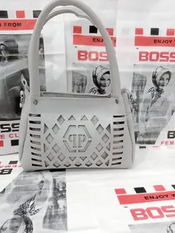 کیف دوشی دخترانه و زنانه طرح زنبوری کد04