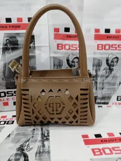 کیف دوشی دخترانه و زنانه طرح زنبوری کد04