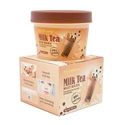 ماسک اسکراب صورت کیس بیوتی مدل شیر و چای
