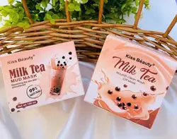 ماسک اسکراب صورت کیس بیوتی مدل شیر و چای