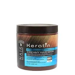 ماسک کراتینه مو مدل هیر hair mask حجم 500 میلی لیتر