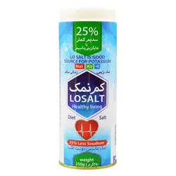 نمک رژیمی لو سالت پتاسیم دار (کم سدیم) 350 گرمی