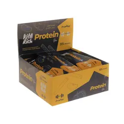 پکیج شکلات پروتئین بار کیتاریچ سیب و دارچین با روکش شکلات تلخ 45 گرمی بسته 12 عددی