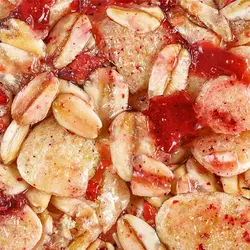 انرژی بار پنج توت جنگلی کیتاریچ با روکش شکلات سفید  40 گرمی