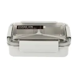 ظرف غذا استیل چانگ شین مدل سه مخزنه ظرفیت 0.9 لیتر