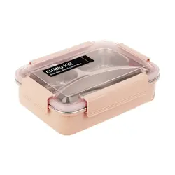 ظرف غذا استیل چانگ شین مدل سه مخزنه ظرفیت 0.9 لیتر