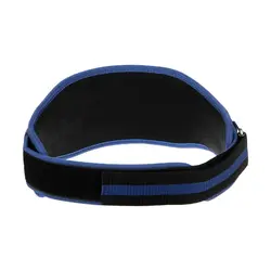 کمربند ورزشی پلاتینیوم مدل GYM-NUT آبی چسبی