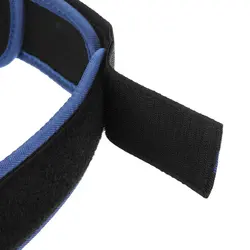 کمربند ورزشی پلاتینیوم مدل GYM-NUT آبی چسبی