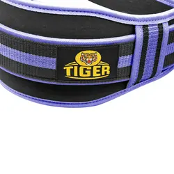کمربند بدنسازی تایگر مدل Tiger آبی چسبی