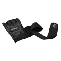 دستکش بدنسازی پاپو مدل Papu-4150 مشکی