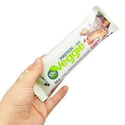 شکلات پروتئین بار الیمپ مدل veggie توت فرنگی 50 گرمی