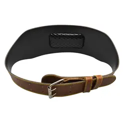 کمربند بدنسازی ریز بار مدل hom-RTB Nutrition سگکی قهوه ای روشن