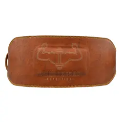 کمربند بدنسازی ریز بار مدل hom-RTB Nutrition سگکی قهوه ای روشن