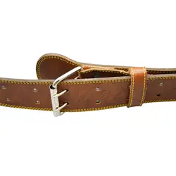 کمربند بدنسازی ریز بار مدل hom-RTB Nutrition سگکی قهوه ای روشن