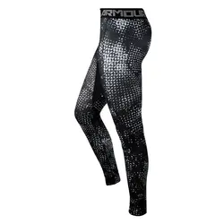 لگ ورزشی مردانه آندر آرمور مدل Heat Gear Y-149 جیب‌دار چریکی طوسی