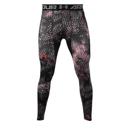 لگ ورزشی مردانه آندر آرمور مدل Heat Gear Y-149 جیب‌دار چریکی قرمز