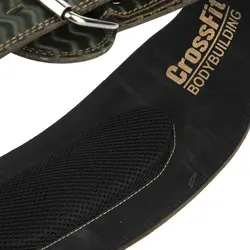 کمربند بدنسازی ریباک عرض 6cm مدل ELM-Crossfit 66005 یشمی سگکی