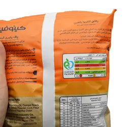 پفک پاف کینوا کینوفیت طعم پنیری وی پروتئین 50 گرمی