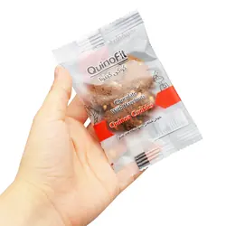 پکیج کوکی کینوفیت طعم شکلاتی با تکه های فندوق 185 گرمی 10 عددی