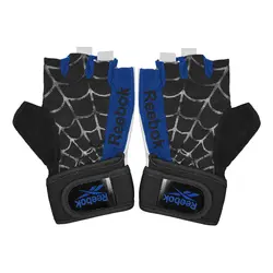 دستکش بدنسازی ریباک مدل Spider-00100 آبی