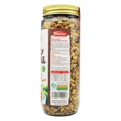 گرانولا شیشه ای درین کام طعم نسکافه و شکلات تلخ 380 گرمی